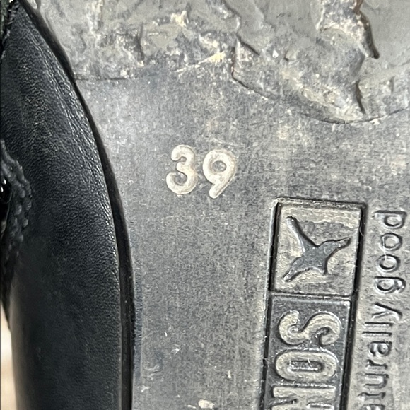 Pikolinos Lillie black leather ankle boots Size 39 - Picture 10 of 12